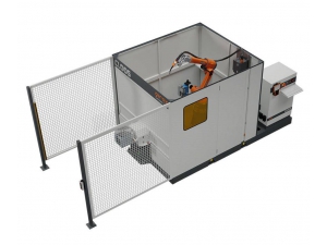 Kompaktowe cele spawalnicze - roboty w kabinach