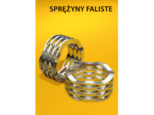 Przemysłowe sprężyny faliste